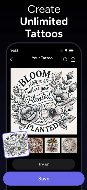 AI Tattoo Generator - InkLab screenshot 4