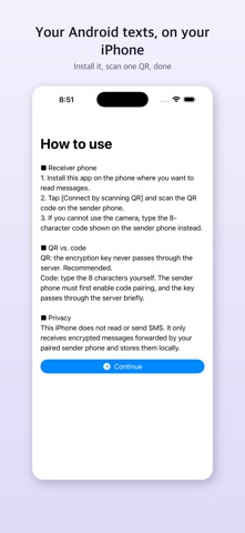 SMS Forwarder - 2nd Phone Screenshot 1 of 4