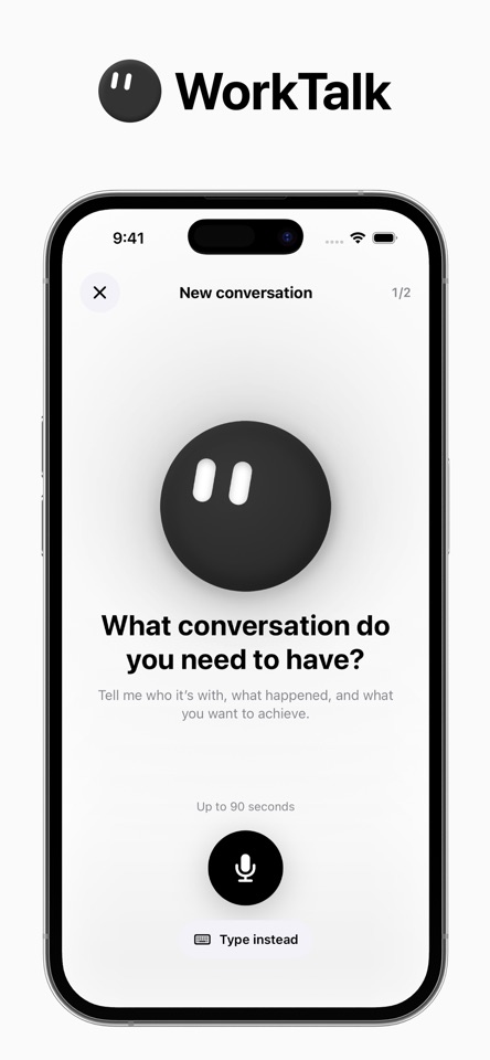 WorkTalk - Hard Conversations screenshot 1