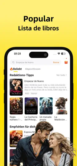 Captura de pantalla de AnyStories - Novelas Y Libros en iPhone 2