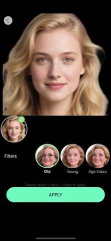 Time Magic - AI Predicts Faces iPhone screenshot