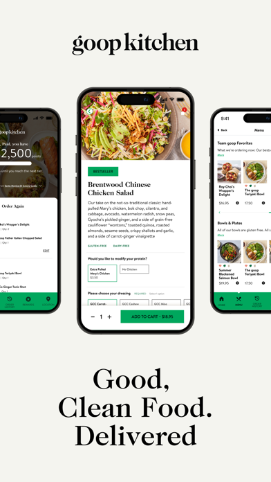 goop Kitchen iPhone screenshot