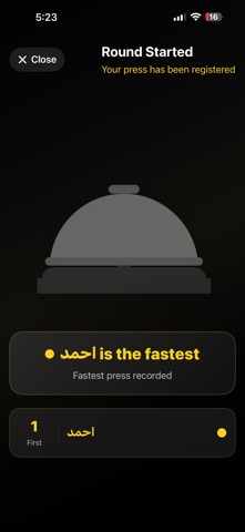 buzz - local buzzer iPhone screenshot