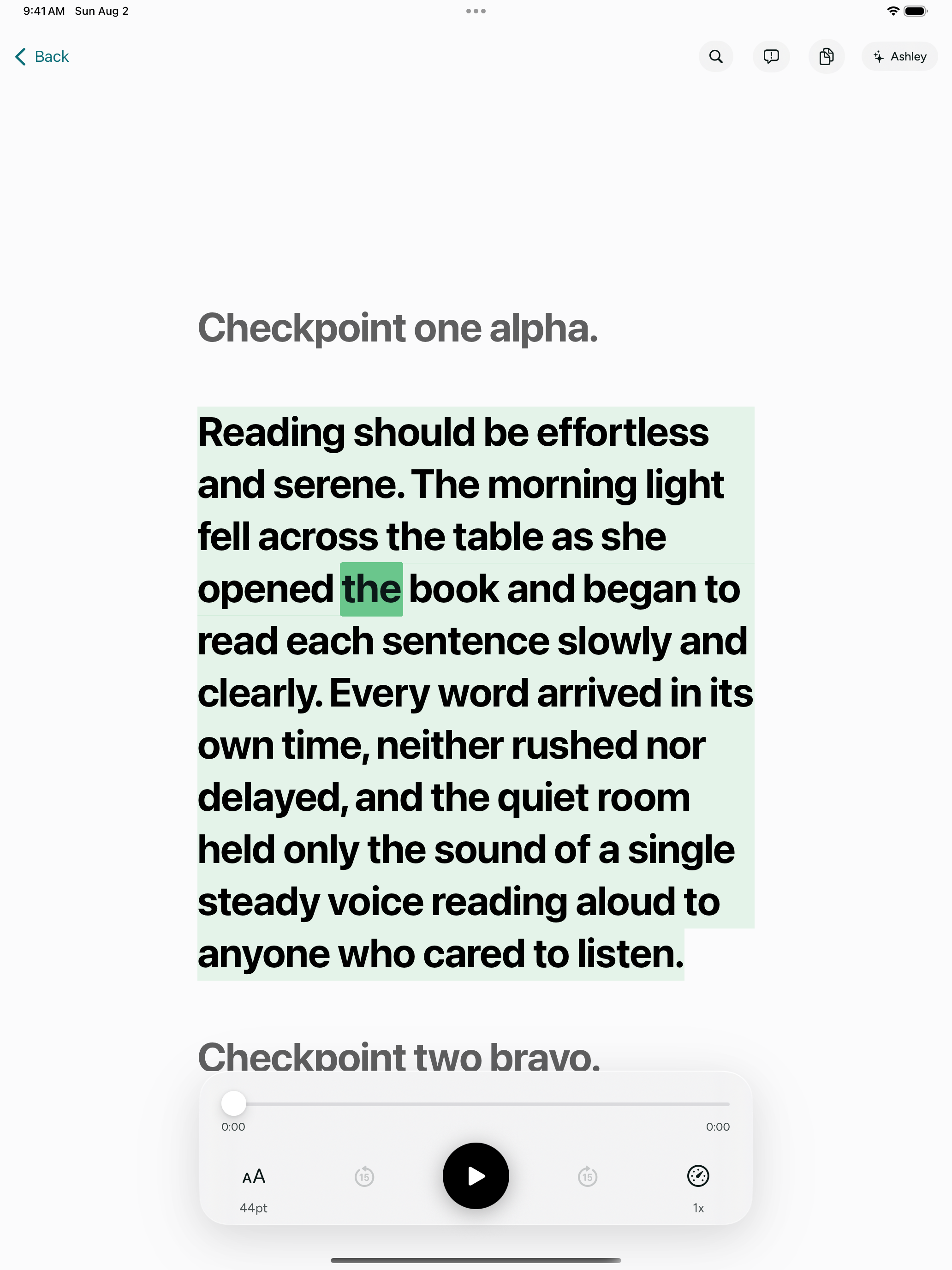 ReadAloud+ screenshot 8