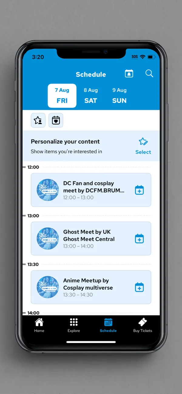 Screenshot #2 pour MCM Birmingham Comic Con