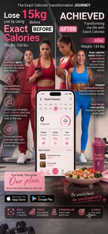 Exact Calories: AI Scanner screenshot