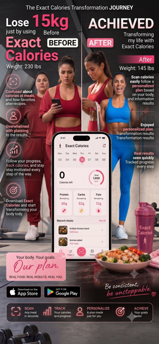 Exact Calories: Tracker Screenshot 3 of 10