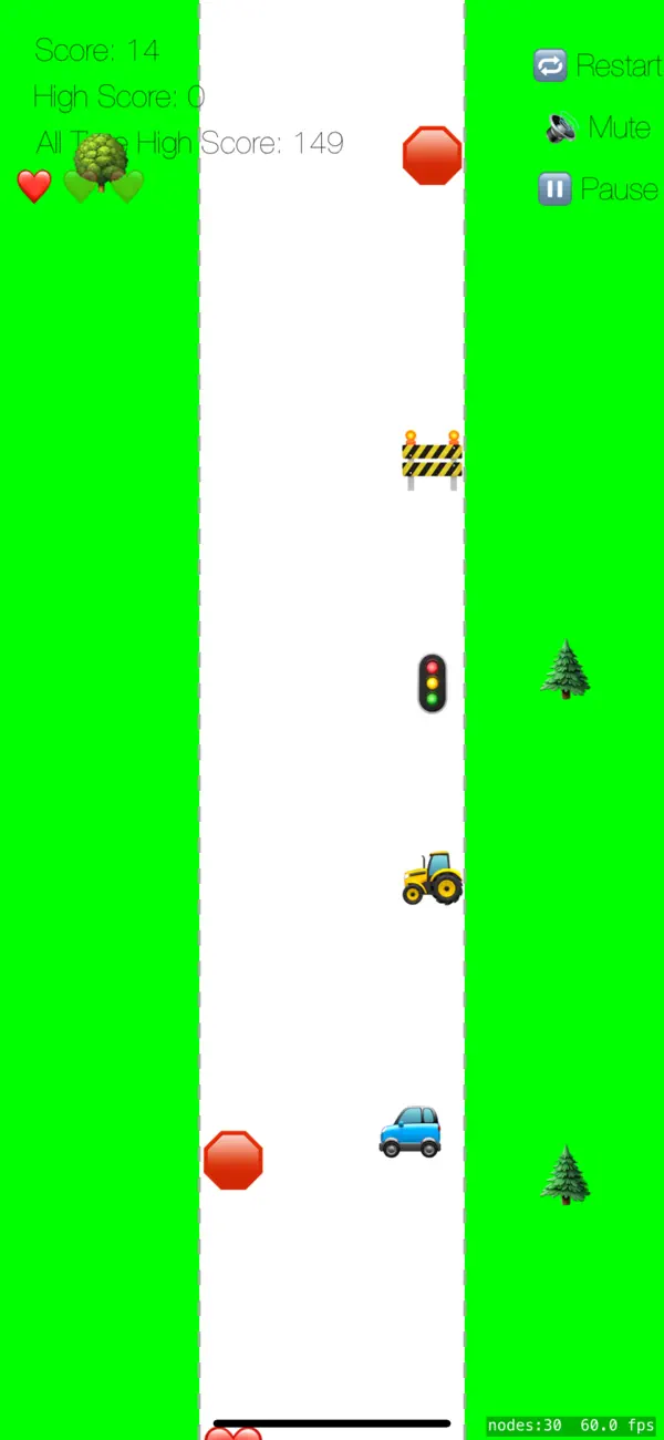 Screenshot #3 pour Car Retro Race