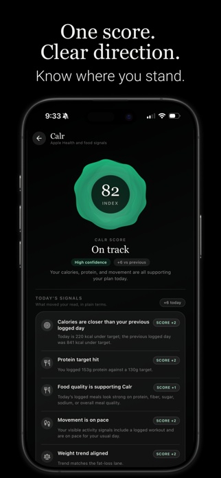 Calr: Calorie Tracker Screenshot 3 of 5