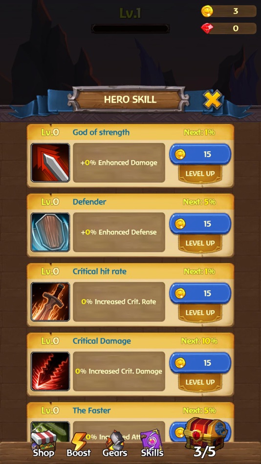 #5. Merge Hero - Battle Simulator (iOS) 由: 冰 冯