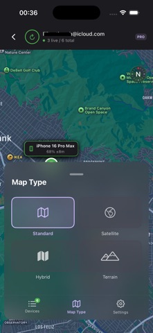 Finder Tracker Locator screenshot