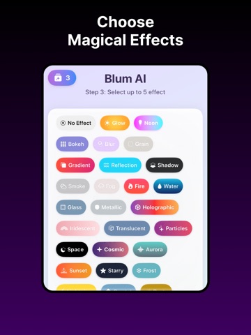 Blum - AI Wallpapers iPad screenshot