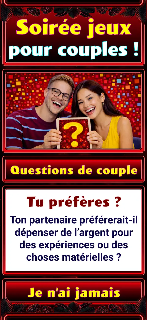 Screenshot #2 pour Preezy Jeux de Couple & Quiz