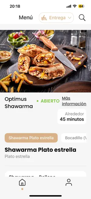 Optimus Shawarma - Valencia screenshot 1