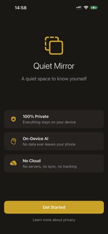 Quiet Mirror screenshot