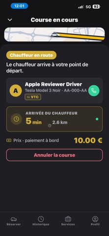 Hermine Cab screenshot