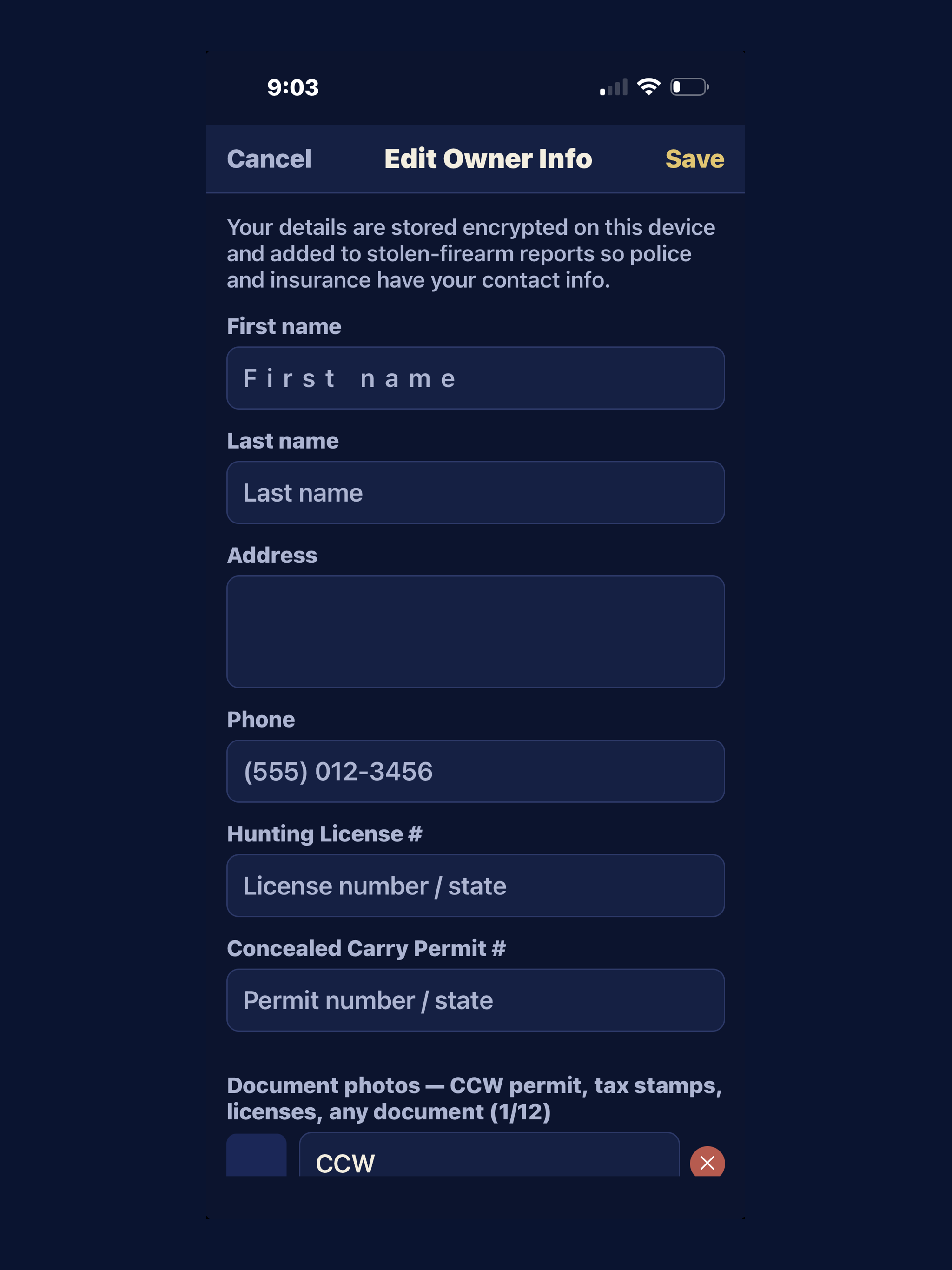 Weapon Vault™ screenshot 10