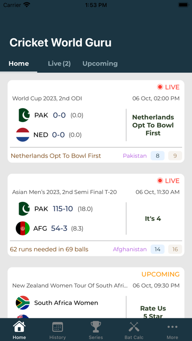 Cricket Satta Hisab Line Screenshot