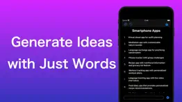 aidea : generate ideas with ai iphone screenshot 2