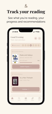 Your Chapter: Book Tracker iPhone screenshot 1