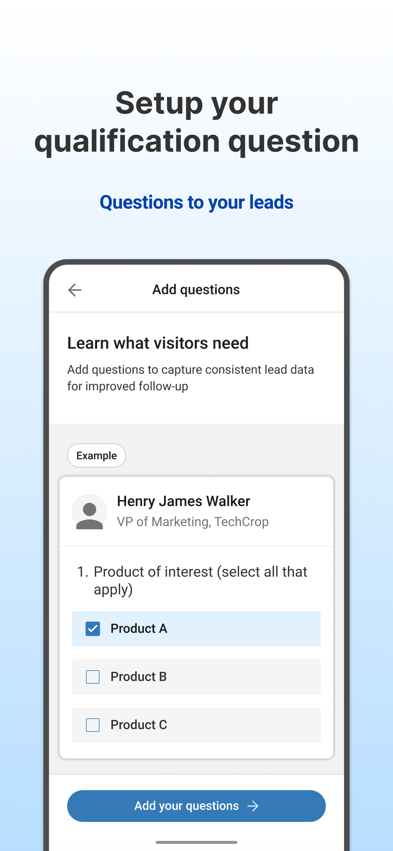 RX Lead Manager App