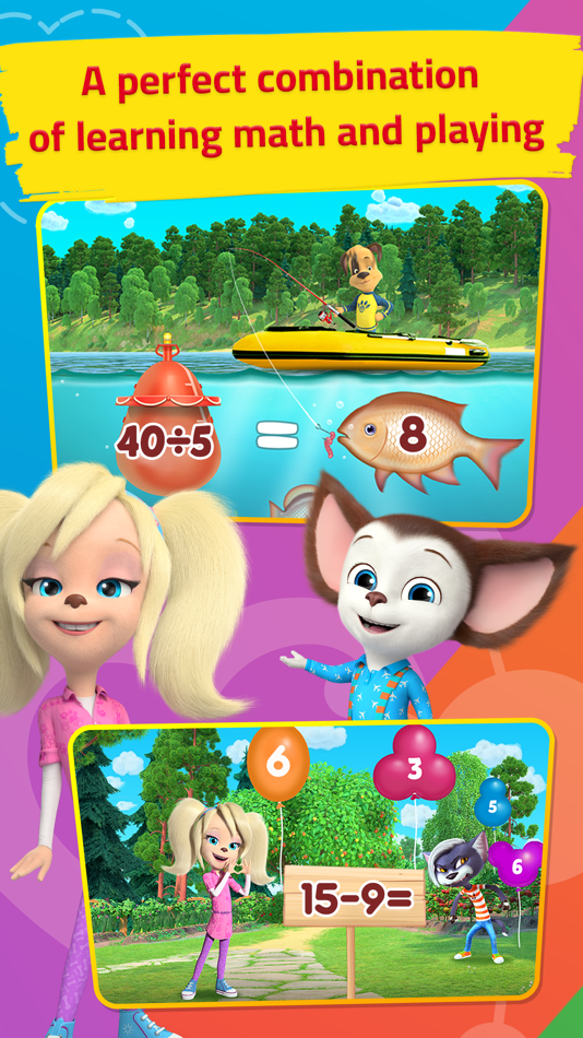 #5. Math Learning game for kids 1C (iOS) 来自: LLC "1C-Publishing"