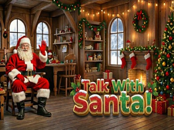 Talk-With-Santa iPad screenshot