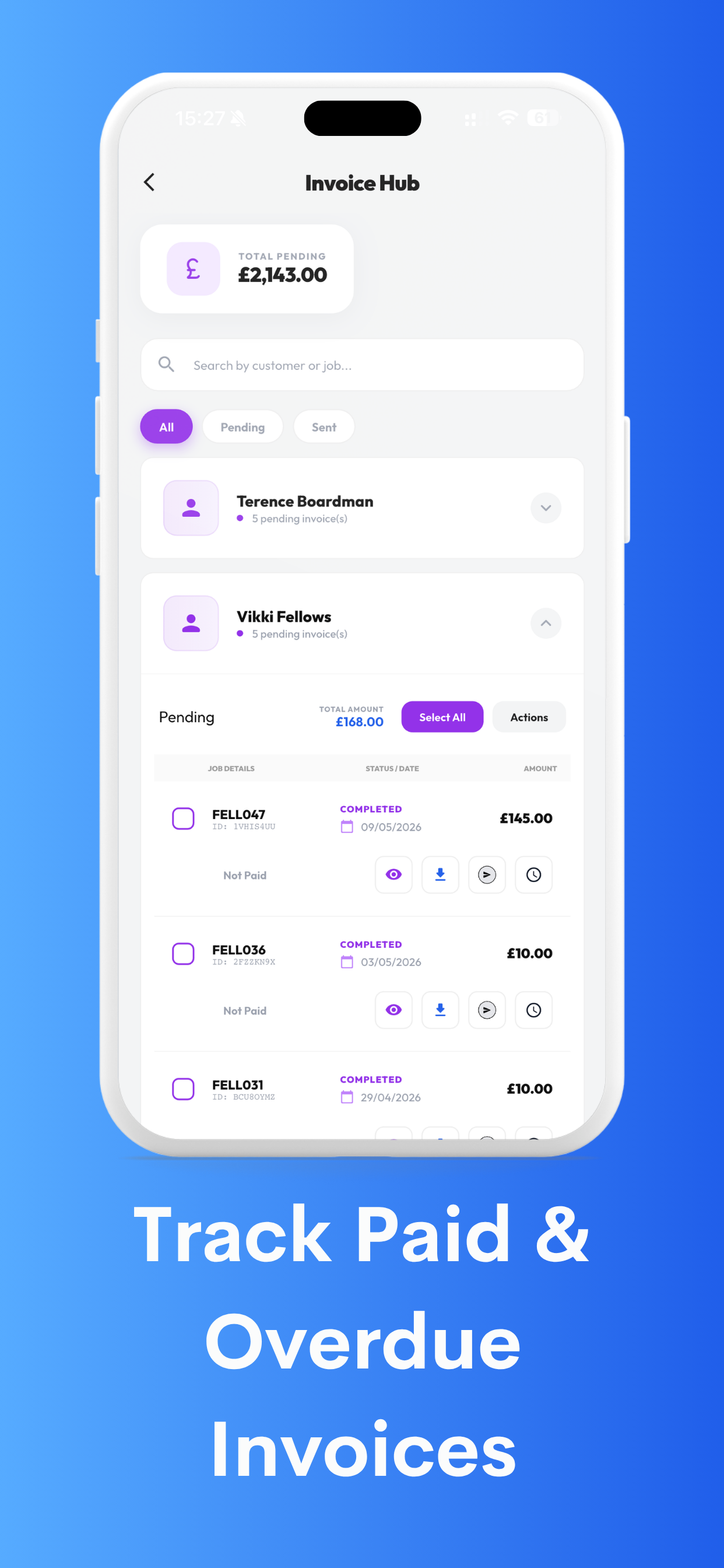 DayDone - Job Management App