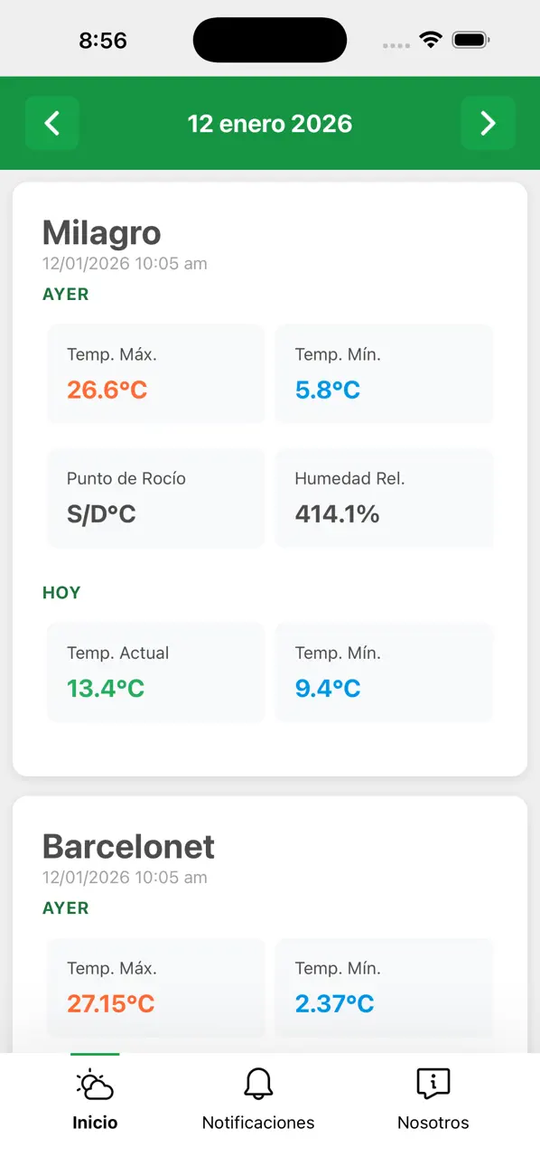 Screenshot #1 pour Castesa clima