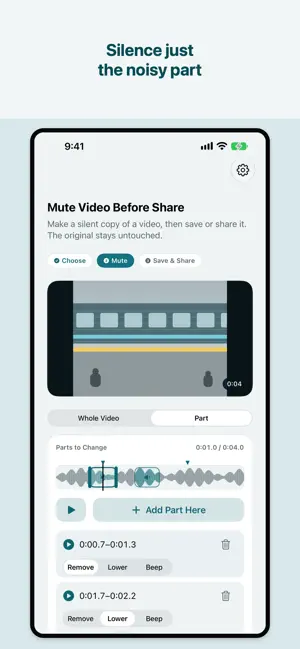 Mute Video Before Share screenshot 4