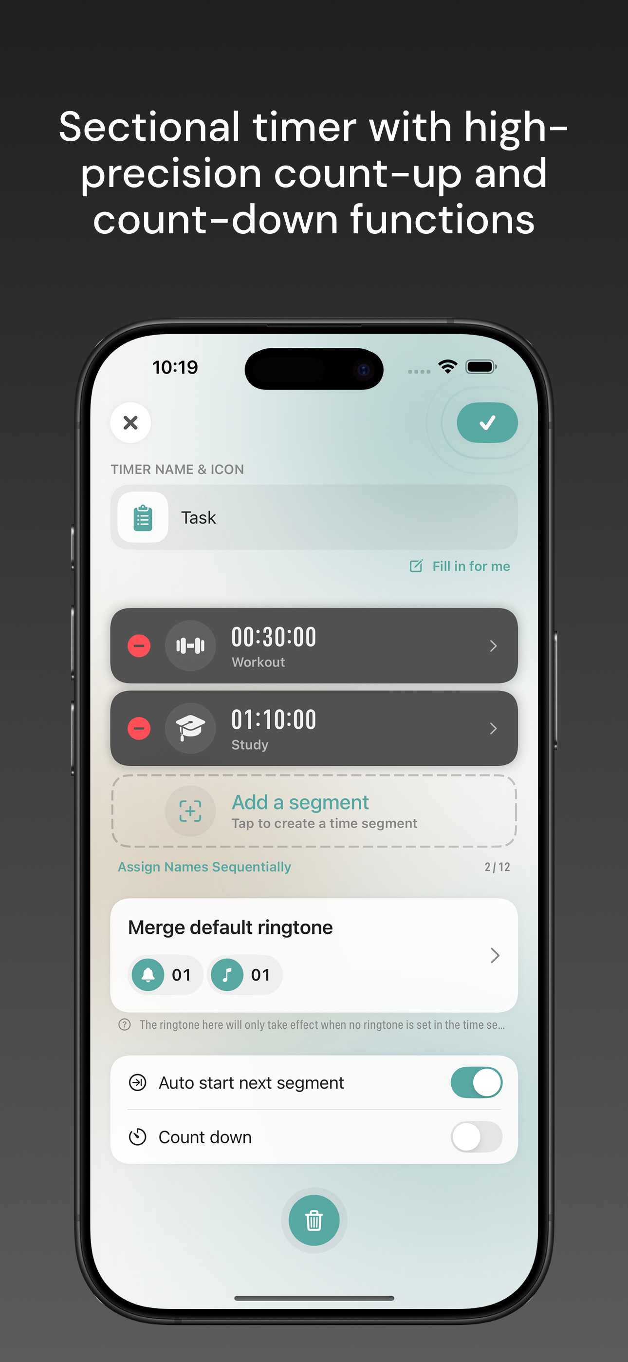 Clock Talk - Alarm & Timer
