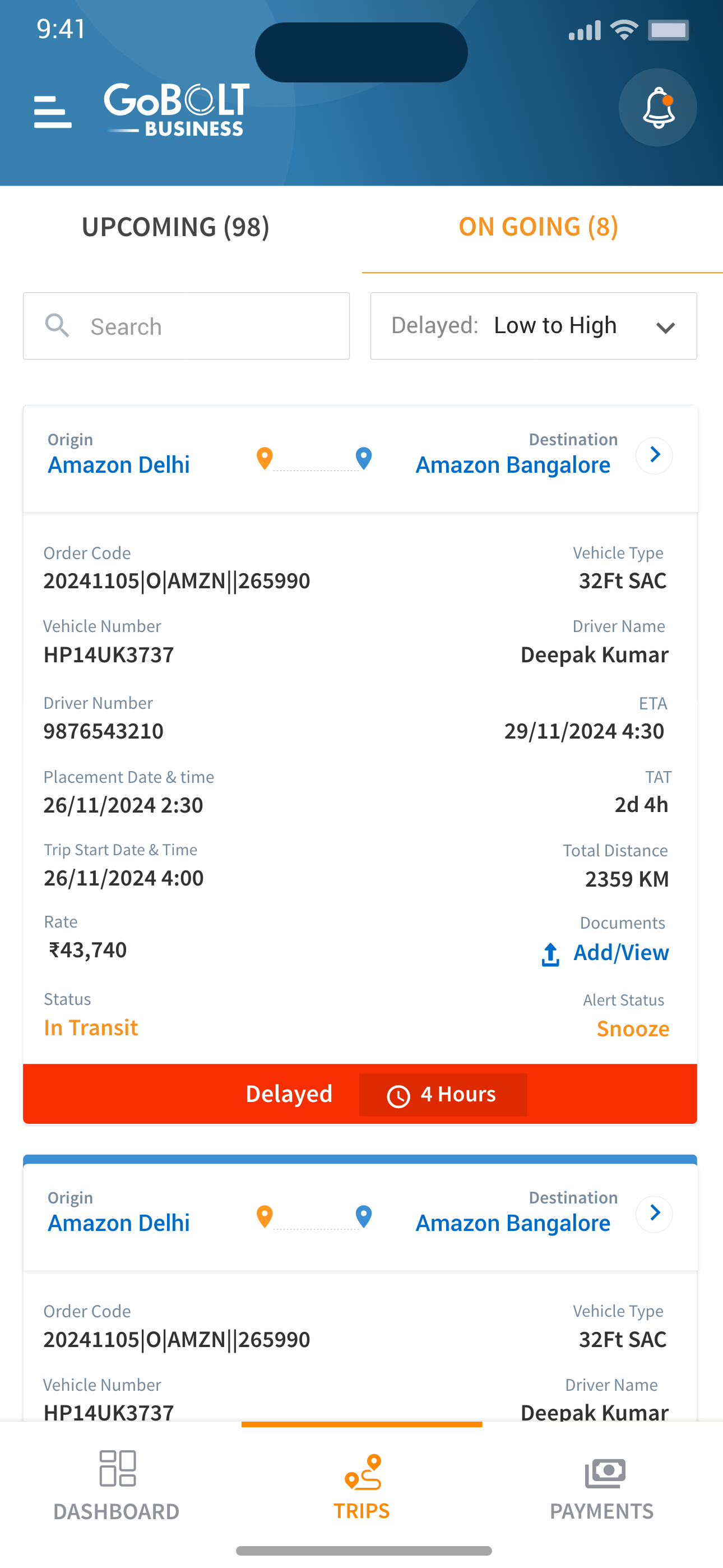 GoBOLT Business screenshot 4