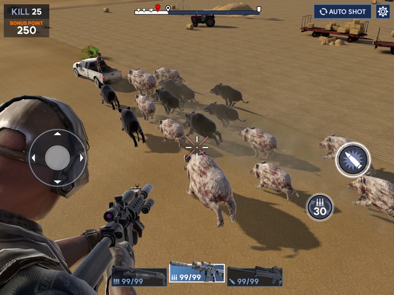 Heli Hog Hunt - Sniper Game screenshot 7