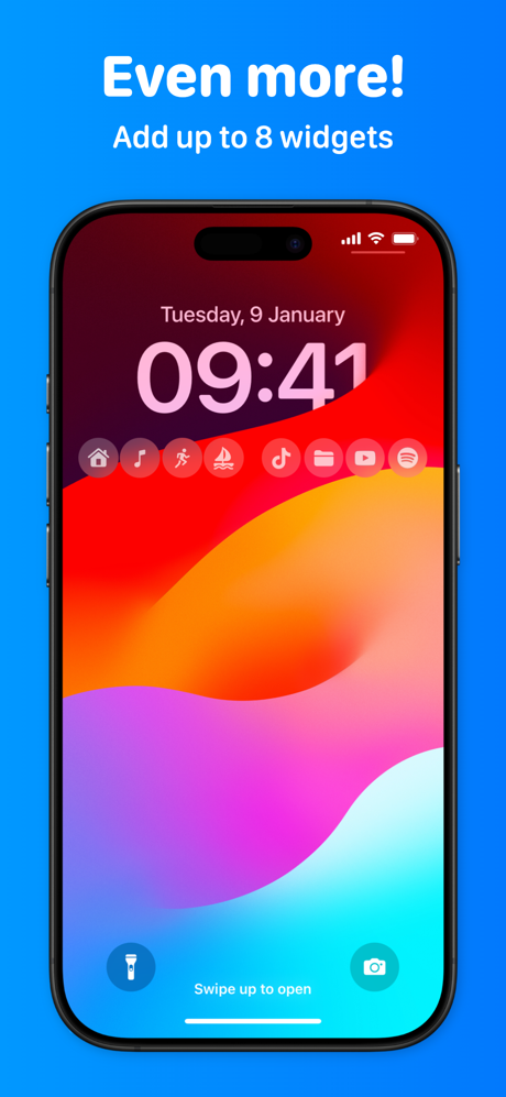 Lock Launcher Widgets LockFlow screenshot 2