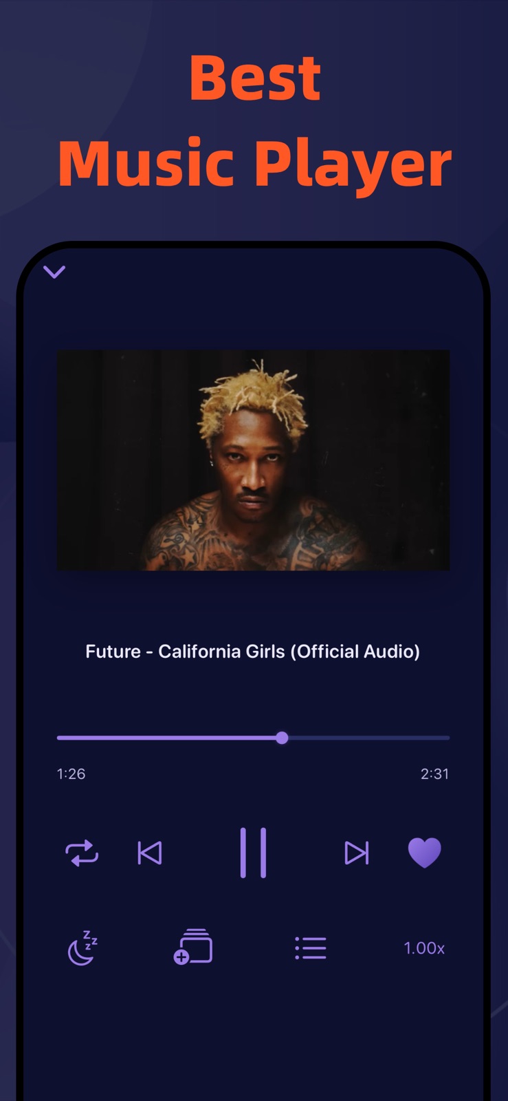 Music Player-Offline Music iphone screenshot 1