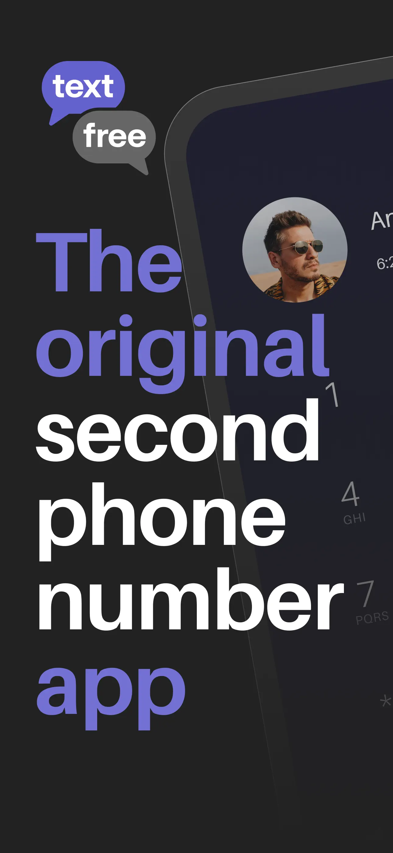 Text Free: Second Call Number screenshot 1