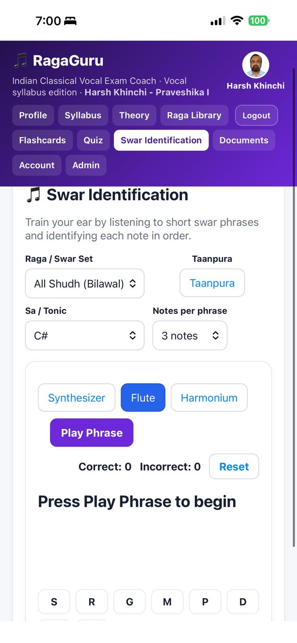 Screenshot 2 of RagaGuru