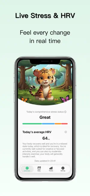 StressWatch: Health Tracker screenshot 1