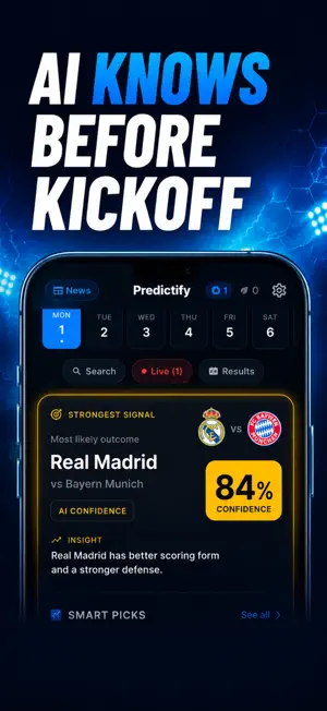 Predictify: Football AI screenshot 1
