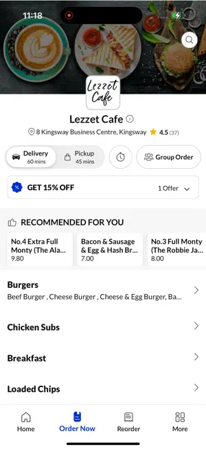 Lezzet Cafe, screenshot 2