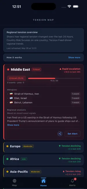 WarMap: Global Conflict Map screenshot 4