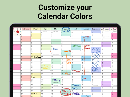 Pencil Planner - Stift iPad screenshot 2 - Productivity app
