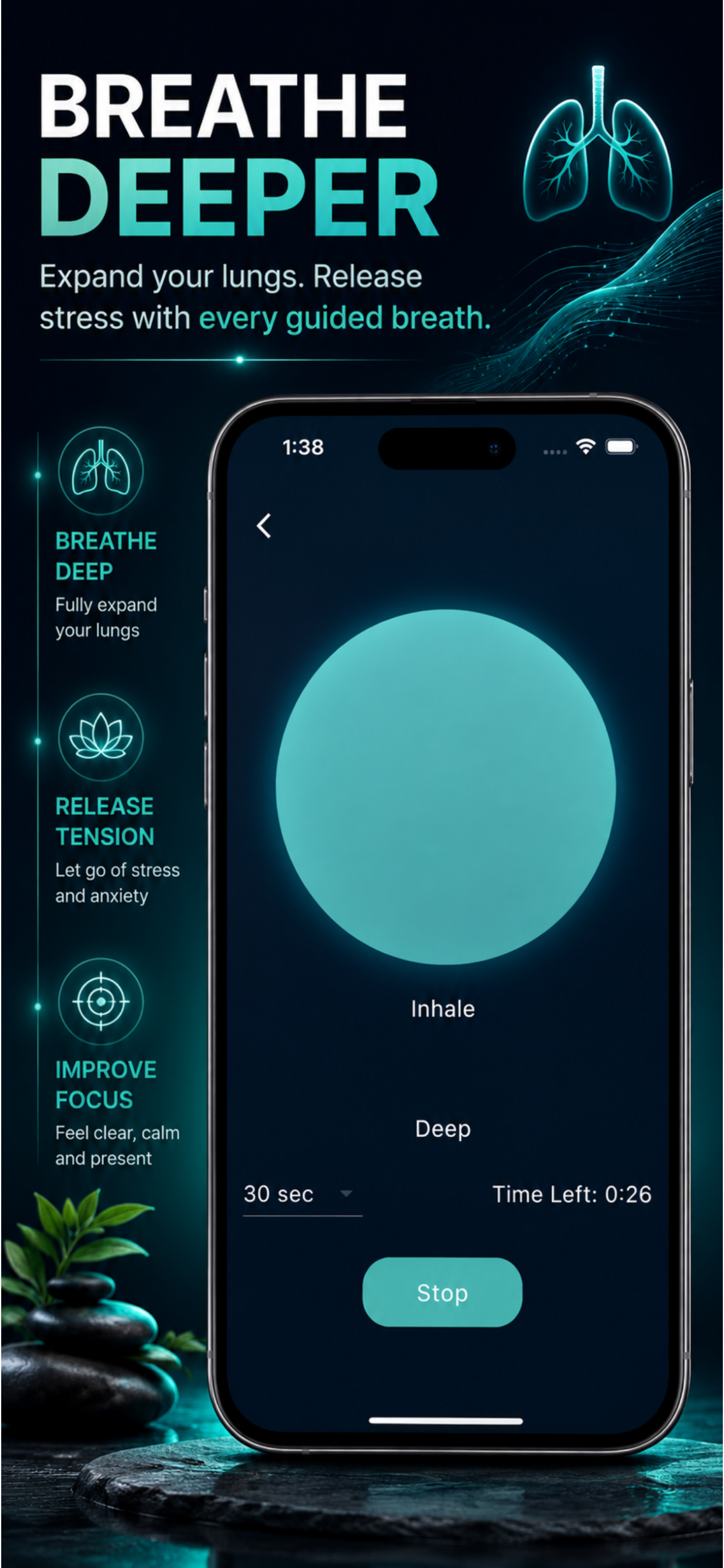 Box Breathing Coach: Calm screenshot 4