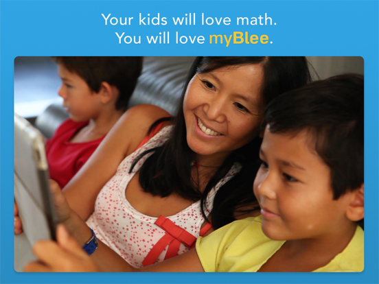 myBlee Math iPad app afbeelding 1