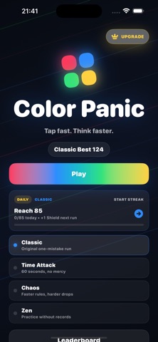 Color Panic Rush Screenshot 1 of 7