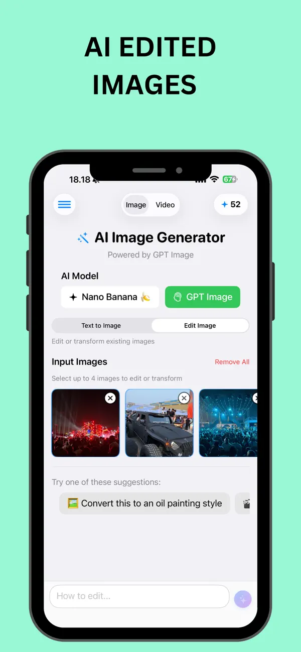 #2. Video & Image Generator (iOS) Ved: Alex Gameli Heyman