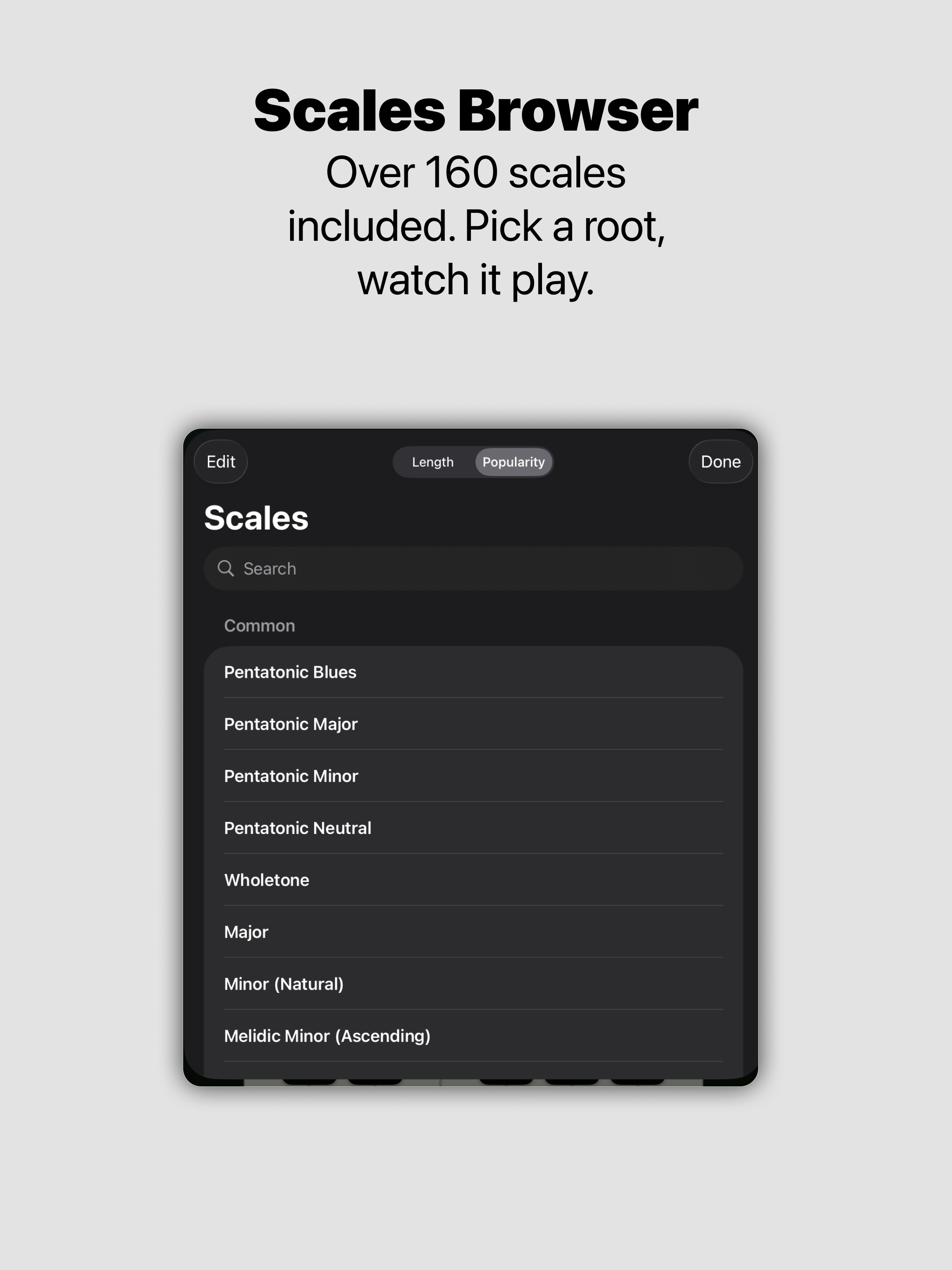 Nota - Chords & Scales Piano