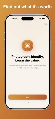 Coin Identifier: Coinio Screenshot 4 of 5