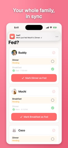 Fed? Pet Feeding Tracker & Log Screenshot 3 of 8