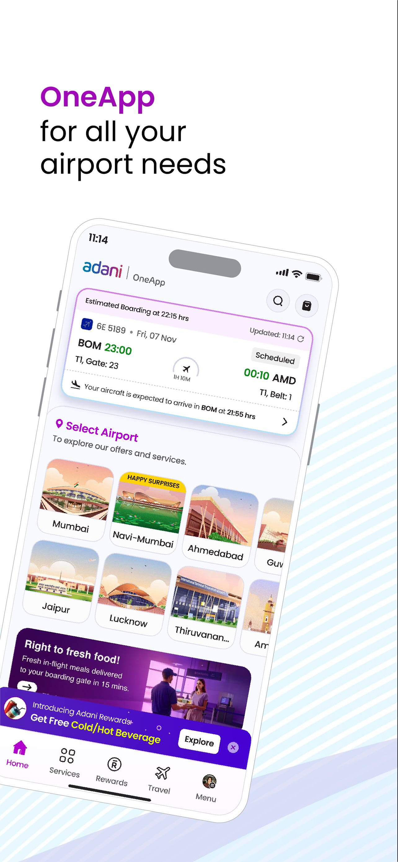 Adani OneApp: For Smart Travel